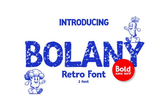 Bolany: A Playful Retro Sans-Serif Font for Campaign Headlines