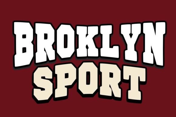 Brooklyn Sport: A Bold Slab Serif for Athletic Branding