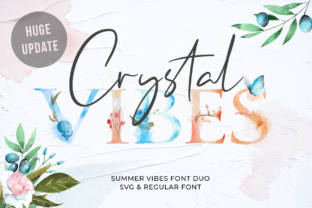 Crystal Vibes: A Serif Font That Elevates Branding