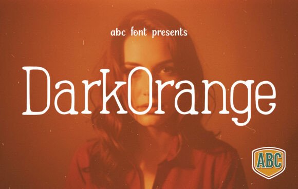 Darkorange: A Slab Serif Display Font for Scroll-Stopping Campaigns