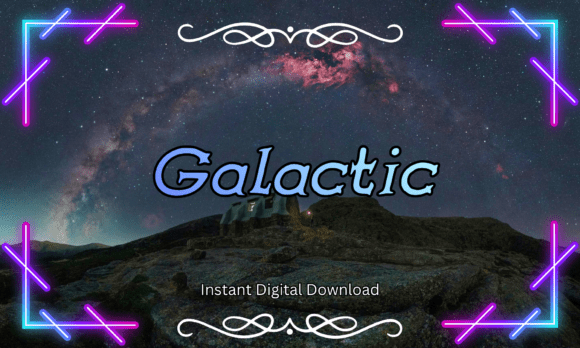Galactic: A Futuristic Sans Serif Font for Editorial Impact