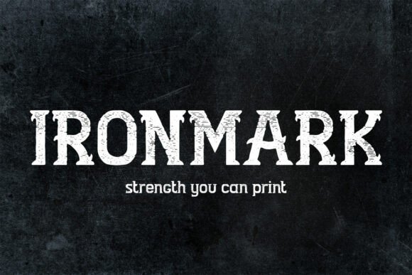 Ironmark: A Bold Vintage Serif Font for Authentic Branding