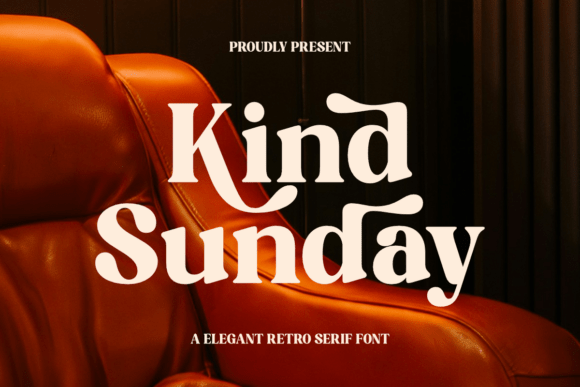 Kind Sunday Serif Font for Handmade Labels & Invitations
