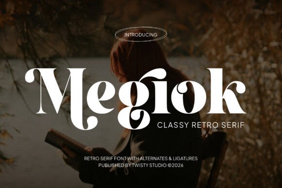 Megiok: A Classy Serif Font That Elevates Your Brand