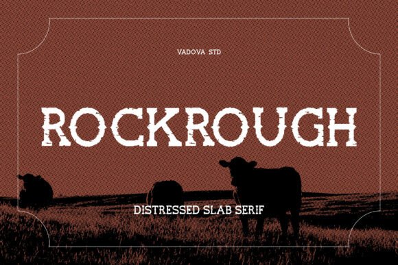 Rockrough: A Rugged Slab Serif That Feels Like Home