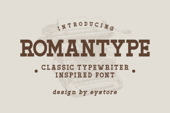 Romantype: A Slab Serif Font That Anchors Digital Branding