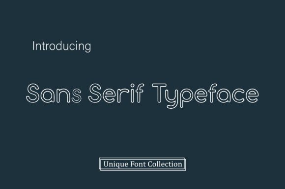 Sans Serif Typeface: Clean, Crisp & Made for Makers