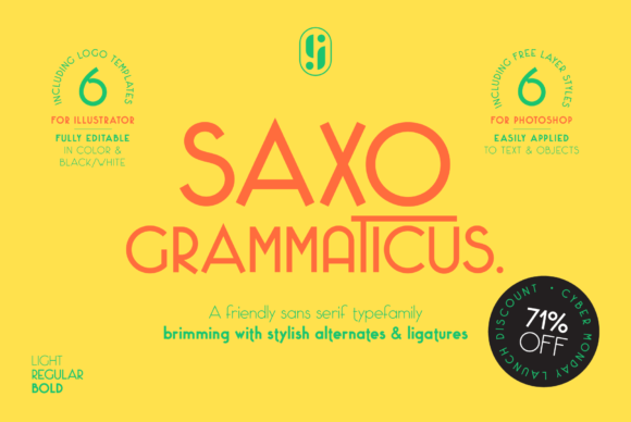 Saxo Grammaticus: A Versatile Sans Serif for Modern Campaigns