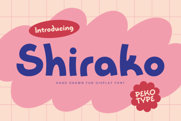 Shirako: A Playful Display Font That Builds Brand Trust