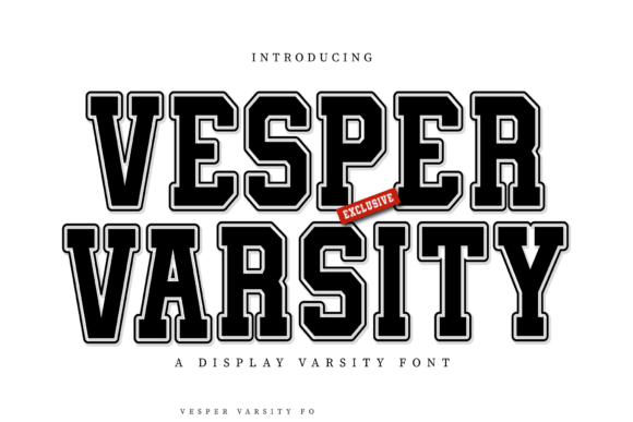 Vesper Varsity: A Bold Slab Serif for Authentic Brand Energy
