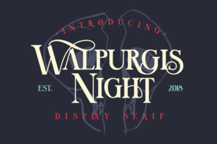 Walpurgis Night: A Font That Elevates Your Brand