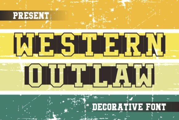 Western Outlaw: A Decorative Font That Gives Your Brand Real Personality